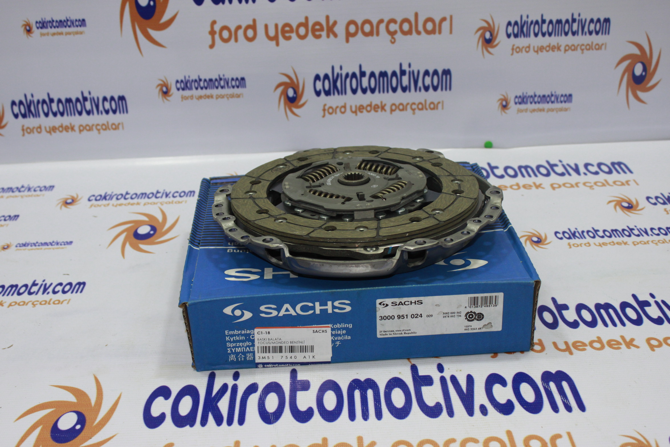 FOCUS BM 1.6 BENZİNLİ BASKI BALATA SACHS