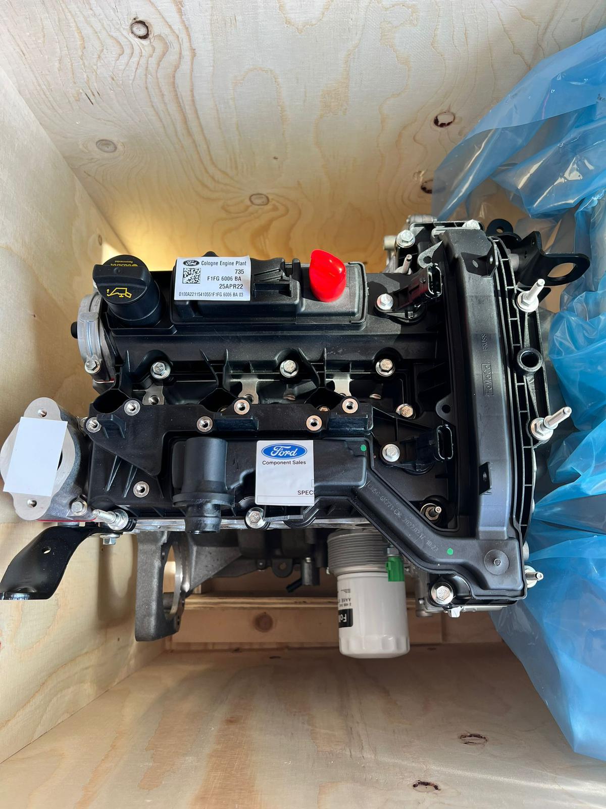 Ford 1.0 EcoBoost Komple Motor Sandık Motor 1.0L Turbo