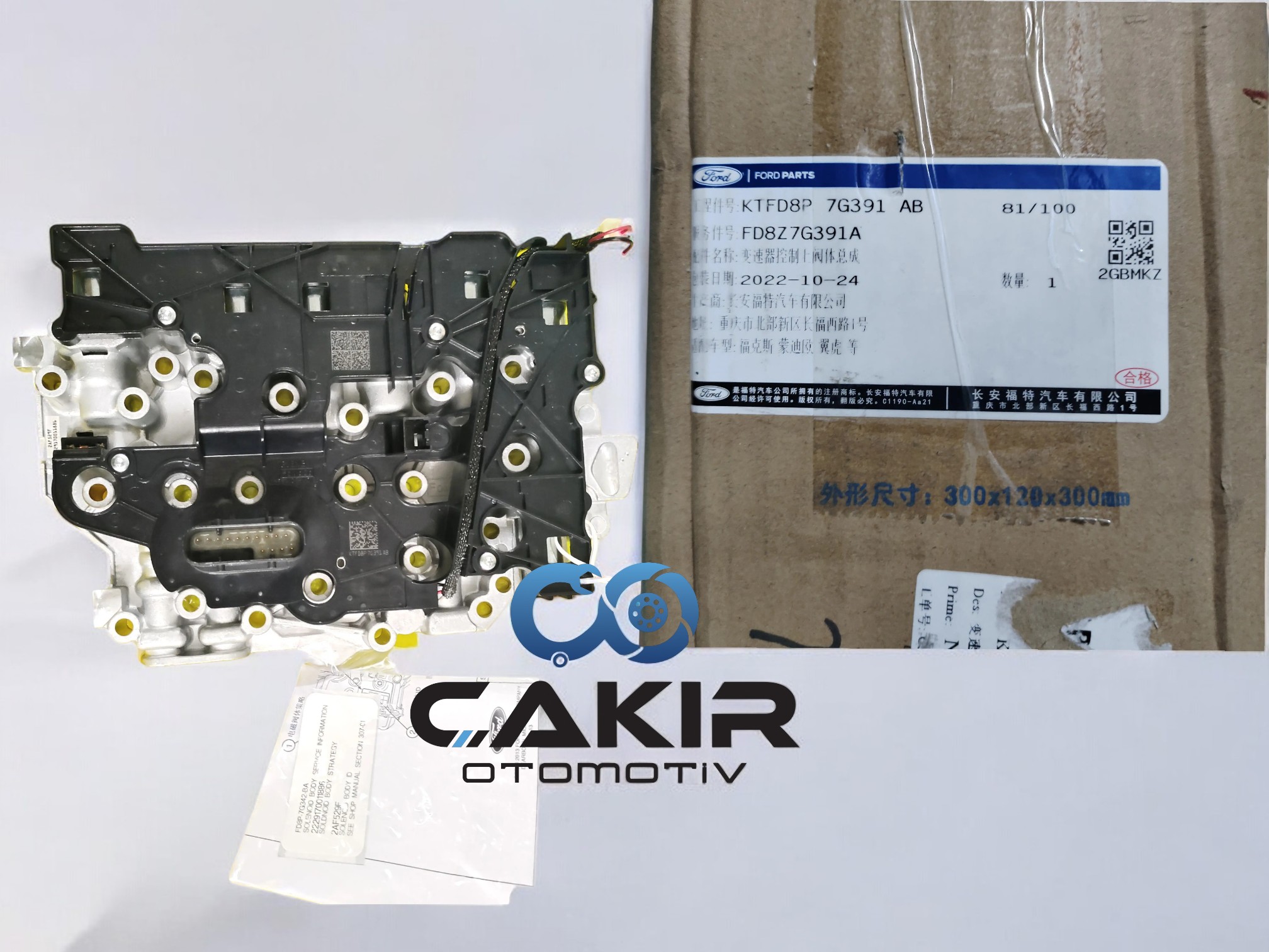 Ford 6F35 Şanzıman Beyni Mekatronik Valf Gövdesi KTFD8P-7G391-AB