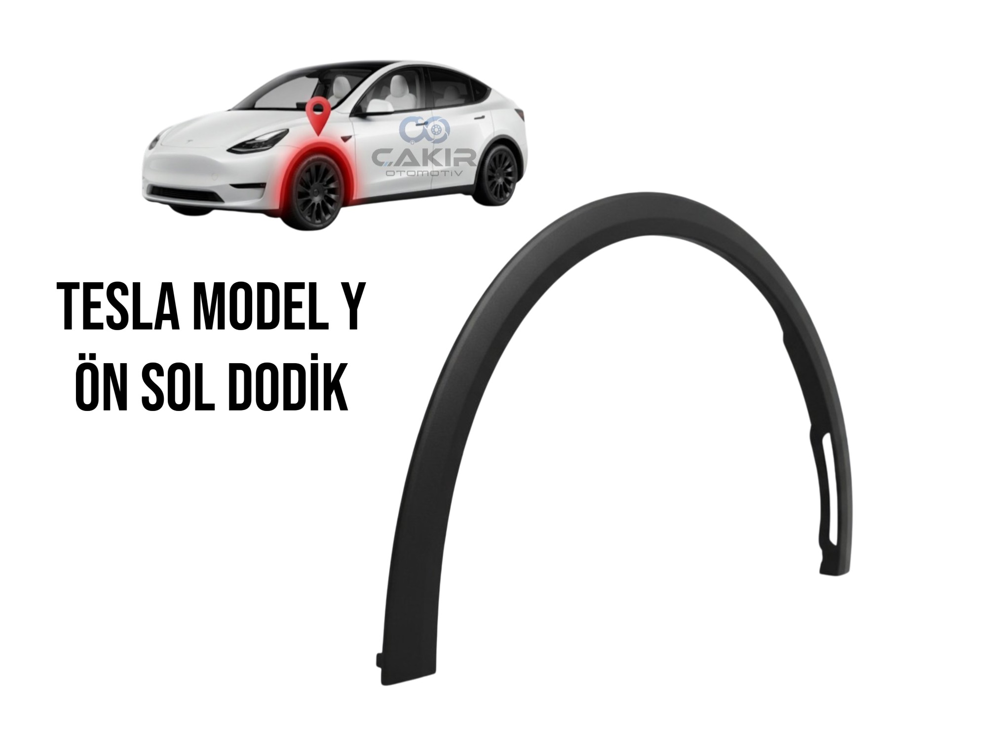 Tesla Model Y Ön Sol Çamurluk Ağız Bakaliti Dodik 2020-2024